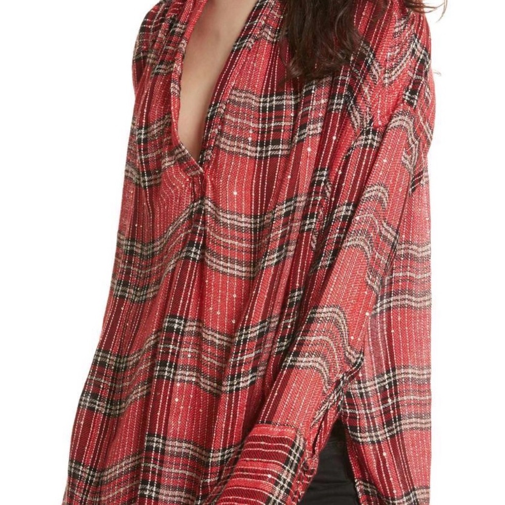 Free People “Fearless Love” Pullover Top Sz: XS-S